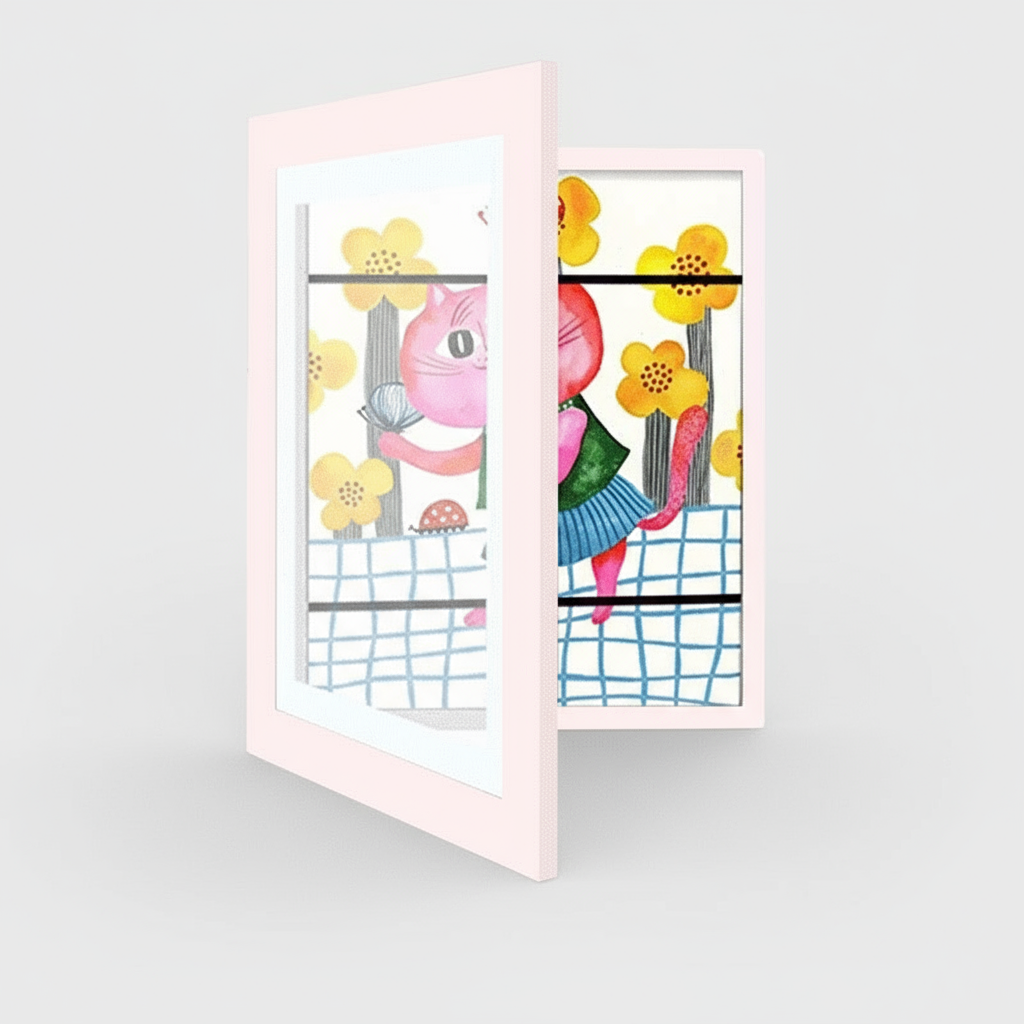 LittleGallery – Morsomt og lærerikt – Kunstramme A4