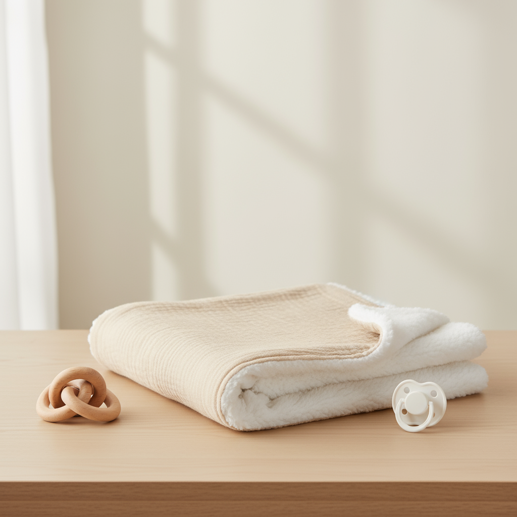 SnuggleBear – Premium tykk og myk babyteppe