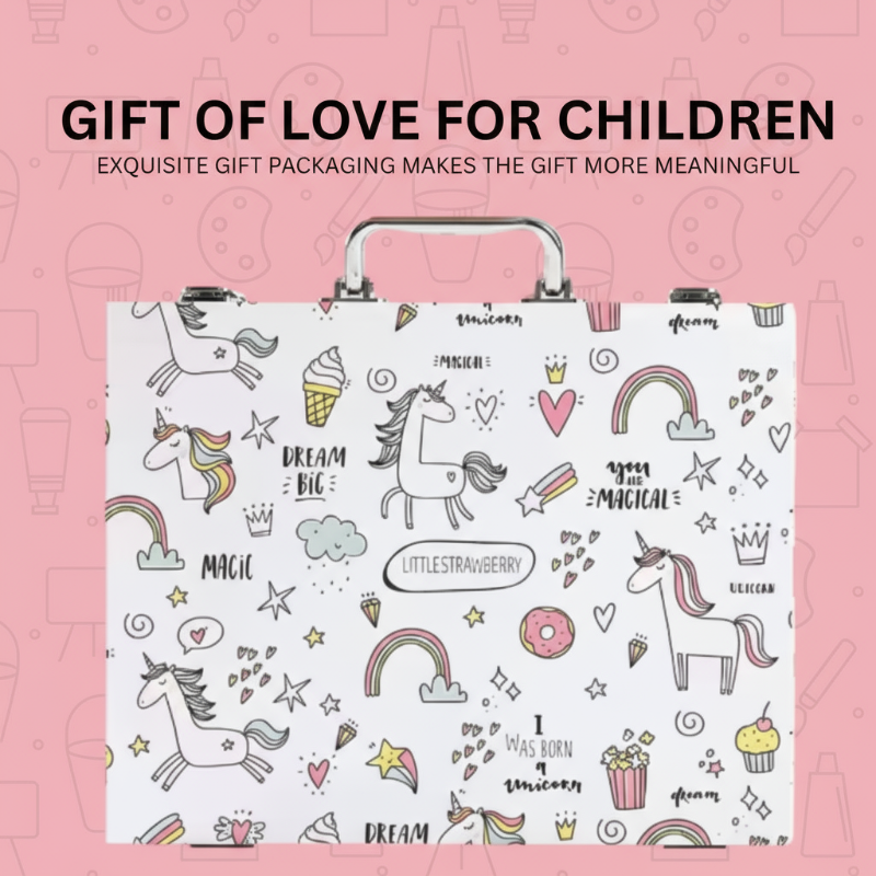 TinyArtist – Lekende og kreativ – Tegne- og malekasse