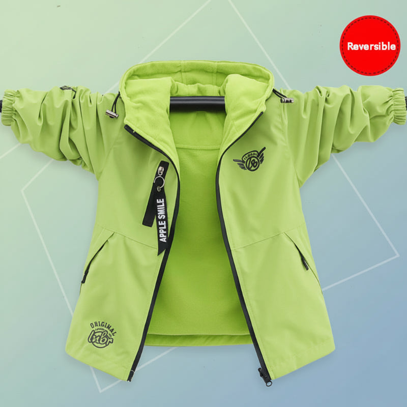 Reversible Kids Jacket – Vanntett og vindtett – Lett jakke