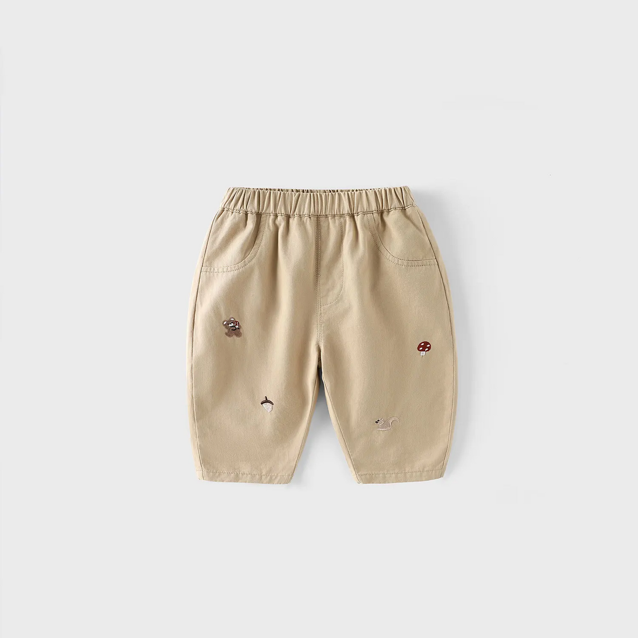 LittlePatch – Myke og behagelige – barnebukser med broderte detaljer