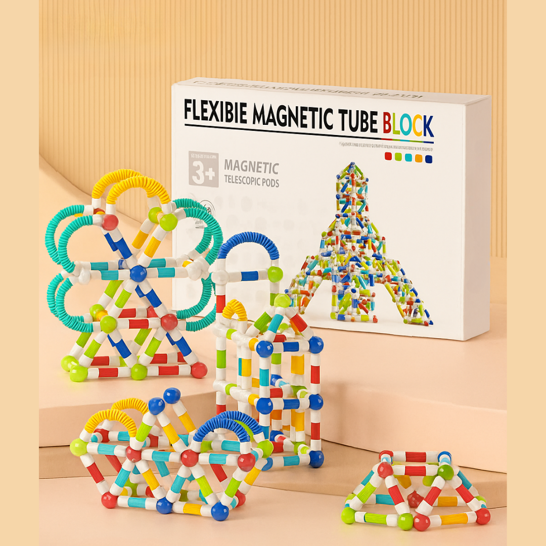 Magnetic Sticks - Endeløs bygging – fleksible magnetiske pinner