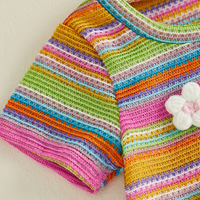 Thumbnail for RainbowBloom – Fargerikt og søtt – barneantrekk «Flower Power»