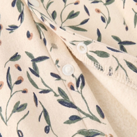 Thumbnail for FloraCozy – Myk og varm – Vinterbody til babyjenter med blomstermønster