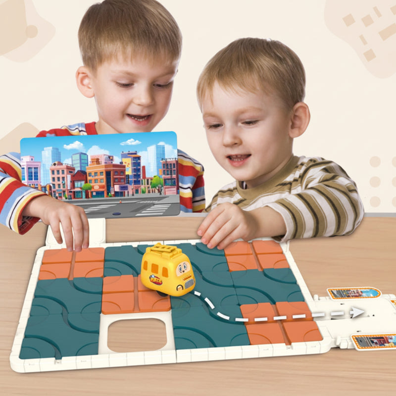 ThinkFun – Logisk tenkning og konsentrasjon – Togpuslespill