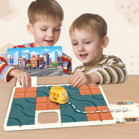 Thumbnail for ThinkFun – Logisk tenkning og konsentrasjon – Togpuslespill