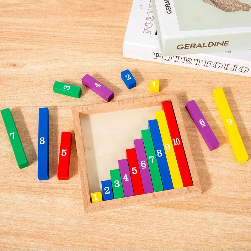 TinyMath – Lærerikt og pedagogisk – Regnebrett i tre med tall