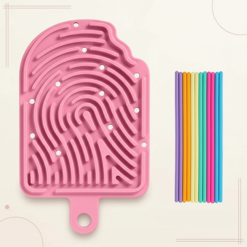 FidgetFrost – Lekent og mykt – Silikon Busy Board