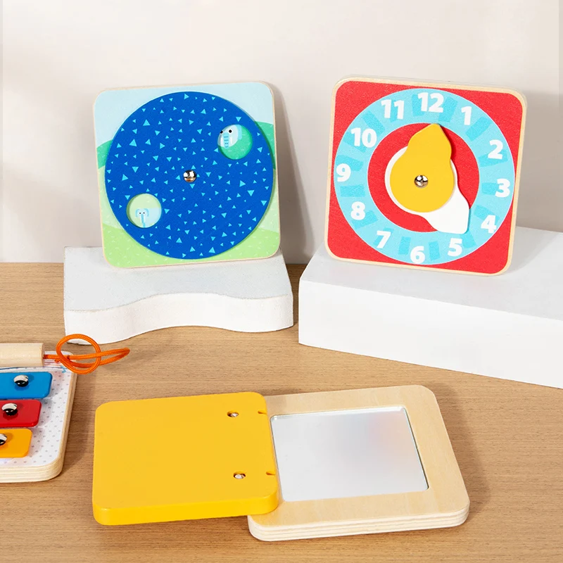 TinySkills – Kreativt og lærerikt – Montessori magnetisk aktivitetsbrett