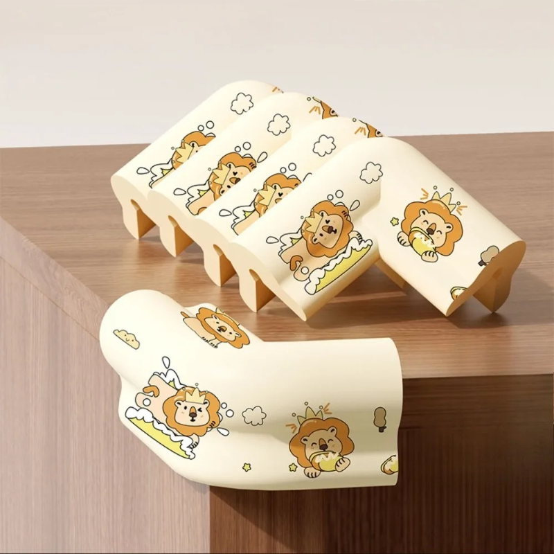 Desk Edge Guard Set – Sikkert og mykt – Hjørnebeskyttelse (sett med 5 stk.)