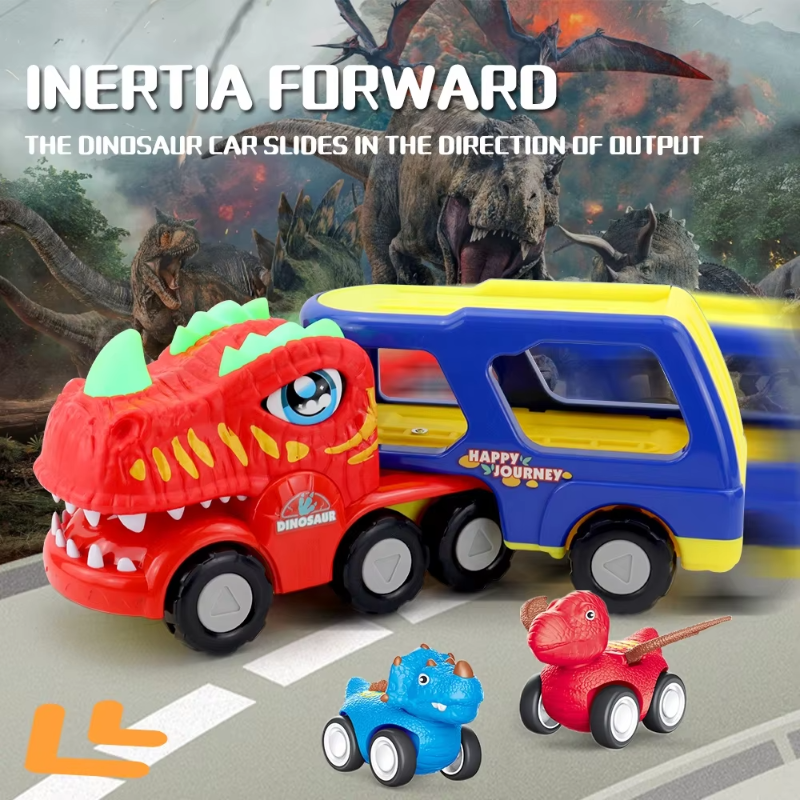 DinoDrive – Kreativt og spennende – 5-i-1 lastebil-lekesett