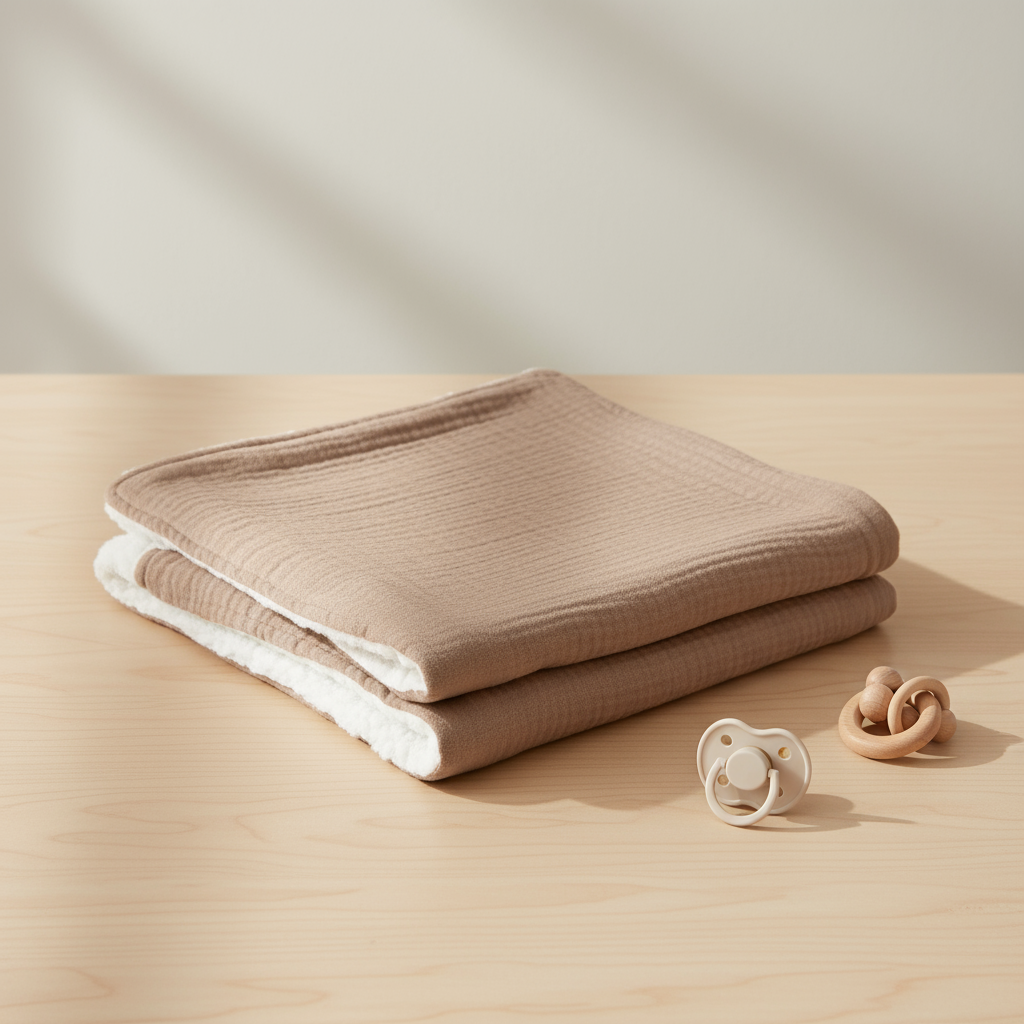 SnuggleBear – Premium tykk og myk babyteppe