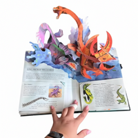 Thumbnail for JurassicKids – Spennende og lærerikt – 3D-pop-up-bok om dinosaurer