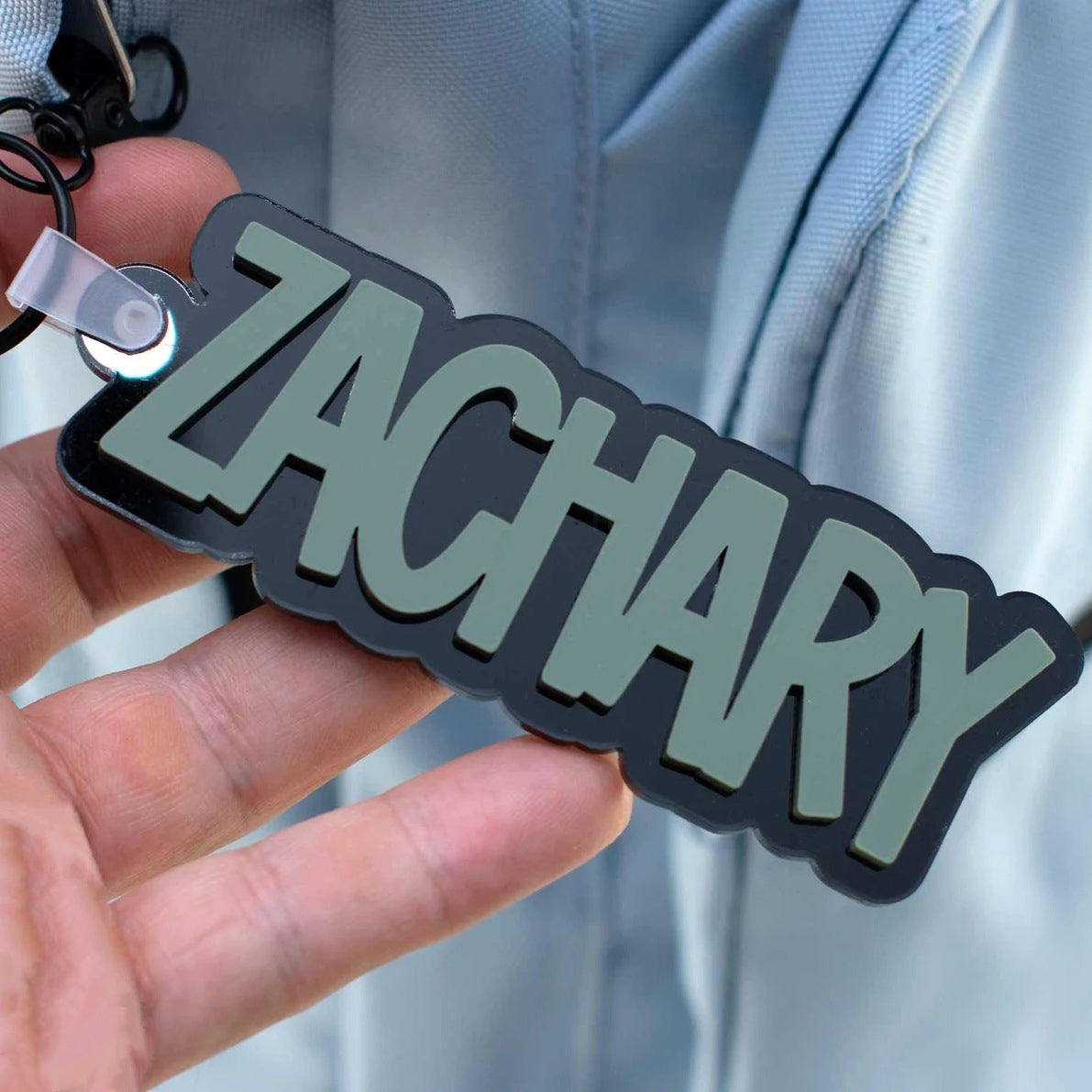 Custom Acrylic Keychain – For vesker og nøkler –  Personlig nøkkelring