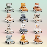 Thumbnail for AnimalRide – Lekent og søtt – Dyrebiler i silikon (3 stk.)