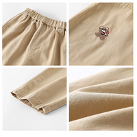 Thumbnail for LittlePatch – Myke og behagelige – barnebukser med broderte detaljer
