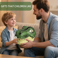 Thumbnail for DinoWorld – Kreativt og realistisk – Dino-hode-lekesett