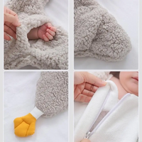 Thumbnail for LittlePenguin – Myk og varm – Baby-pingvin-jumpsuit-sovepose
