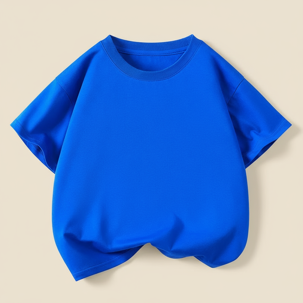 SimpleWear – Casual & myk – Relax Fit T-skjorte med rund hals