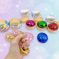 Thumbnail for FunSquish – Fargerikt & glittermoro – Glitter-squishy-klumper