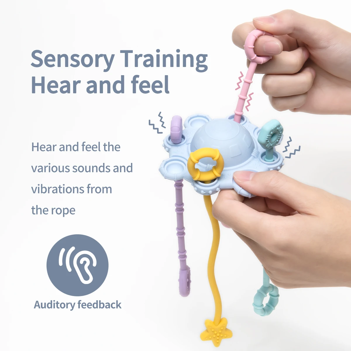 HappyHands – Sansestimulering & Montessori – Sensorisk trekksnor