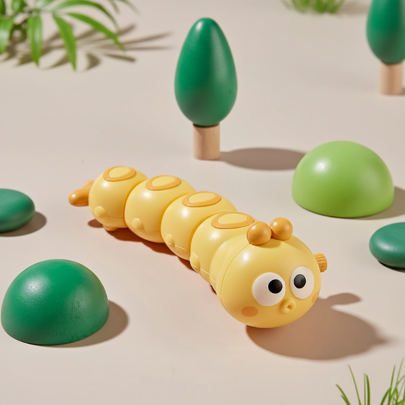 Wind-Up Caterpillar – Lekende og bevegelige – Kryp-leker