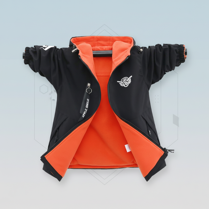 Reversible Kids Jacket – Vanntett og vindtett – Lett jakke