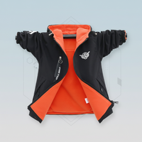 Thumbnail for Reversible Kids Jacket – Vanntett og vindtett – Lett jakke