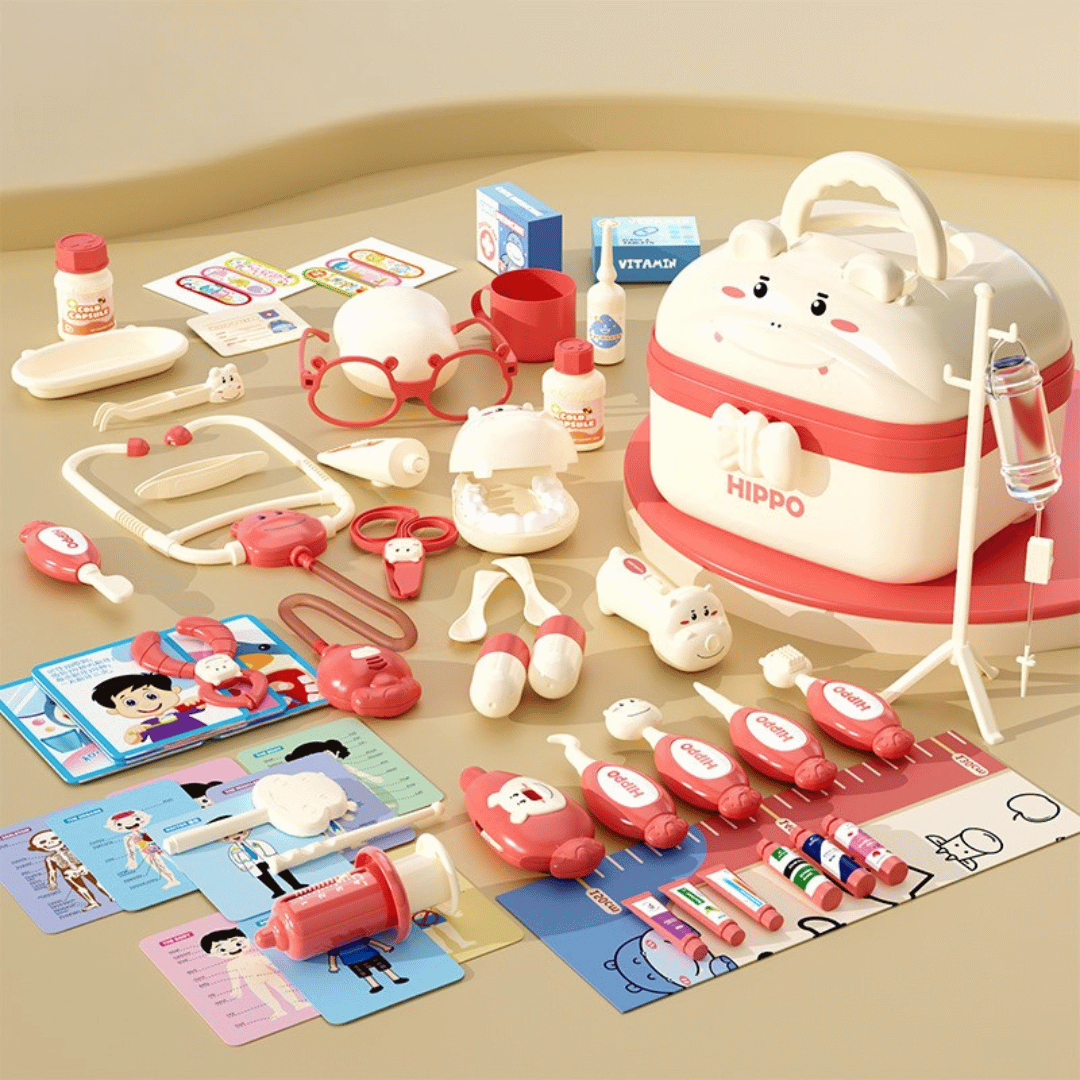 Hippo Doctors Set™ - Minidoktorer i aksjon - Legesett