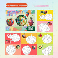 Thumbnail for 3D Sticker Puzzle – Kreativt og lærerikt – Geometrisk 3D-puslespill