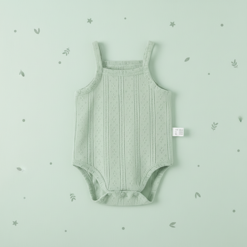 Summer Bodysuit – Luftig og behagelig – Strikket babybody