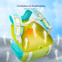 Thumbnail for KidPack – Lett og komfortabel – Lett skolesekk med vannflaskeholder