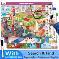 Thumbnail for Search and Find Game – Læring og lek – Aktivitetsbok