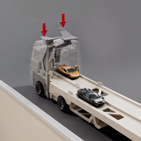 Thumbnail for CarHauler – Lekent og eventyrlig – Biltransport-lekesett med racerbiler