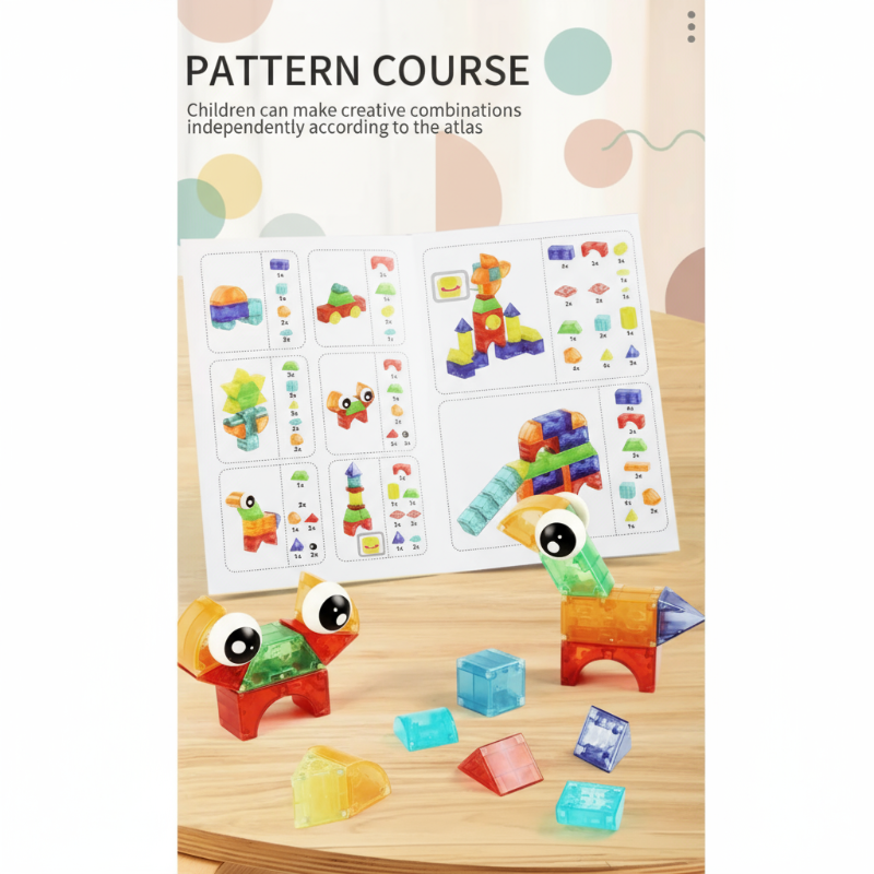 MagniCube – Kreativt og lærerikt – Magnetisk byggeklossett