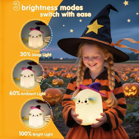 Thumbnail for SpookyLamp – Søt og stemningsfull – Halloween-nattlampe