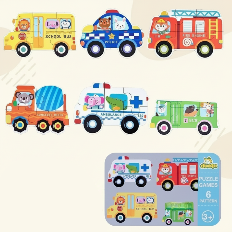 BrainBox – Læring og lek – 3D trepuslespill