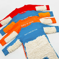 Thumbnail for TinyCleaner – Myk og praktisk – babyjumpsuit til å krype og leke i