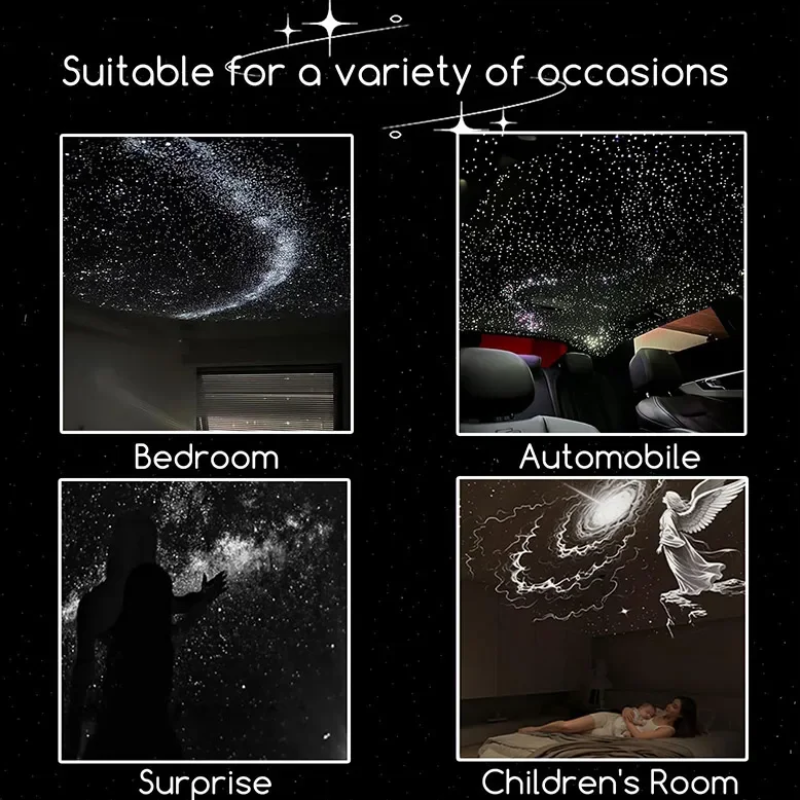 NightSky – Dimmbar og magisk på soverommet – LED Galaxy-lampe