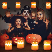 Thumbnail for SpookyLight – Festlig og unik – Halloween-gresskarlampe