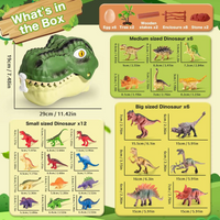 Thumbnail for DinoWorld – Kreativt og realistisk – Dino-hode-lekesett