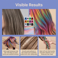 Thumbnail for ColorPop - Hårkritt for barn – 12 farger – Midlertidig hårfarging