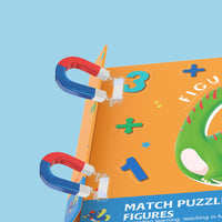Thumbnail for SmartMatch – Lekende og lærerikt – Magnetisk 2-i-1 tegne- og puslespillbok