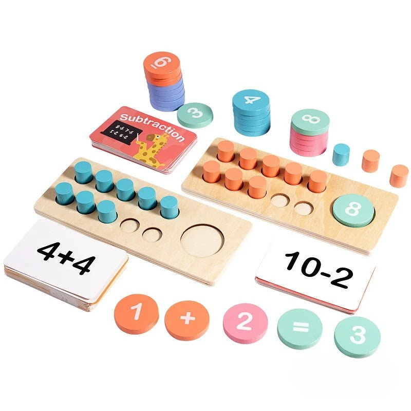 Woods™ - Gjør matte enkelt - Matematikklekesett for barn