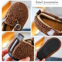 Thumbnail for WarmSteps – Komfortable og koselige – Plysj-vintersko for barn