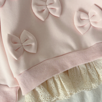 Thumbnail for LittleAngel – Mykt og stilig – Babysett med genser og bukser med elastikk