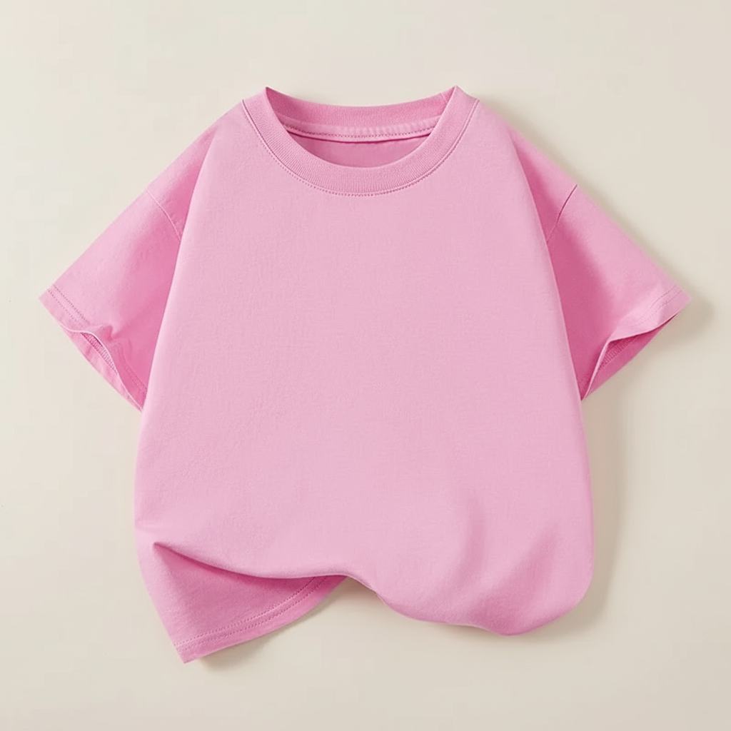SimpleWear – Casual & myk – Relax Fit T-skjorte med rund hals