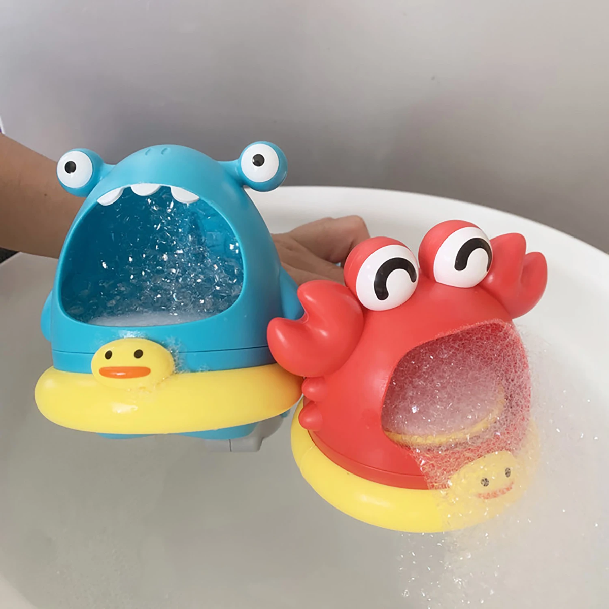 BubblePlay – Lærerikt og morsomt – Krabbe-boble-badeleke