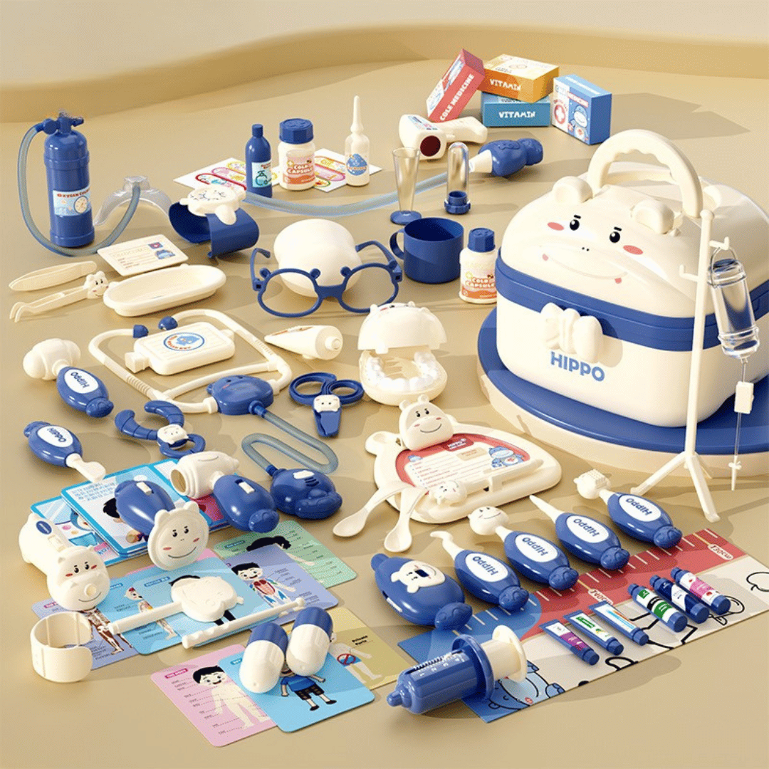 Hippo Doctors Set™ - Minidoktorer i aksjon - Legesett