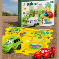 Thumbnail for Car Track - Bygg og lek - lekebilbane for leketøy